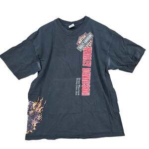 Harley Davidson Mens Graphic Tee Black Road Warriors Mountain Short Sleeve XL